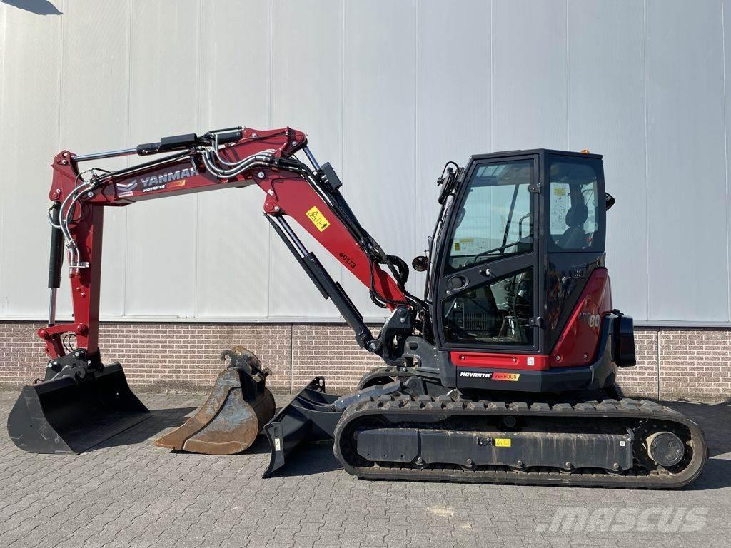 Yanmar VIO80-2PB Середні екскаватори 7т. - 12т.