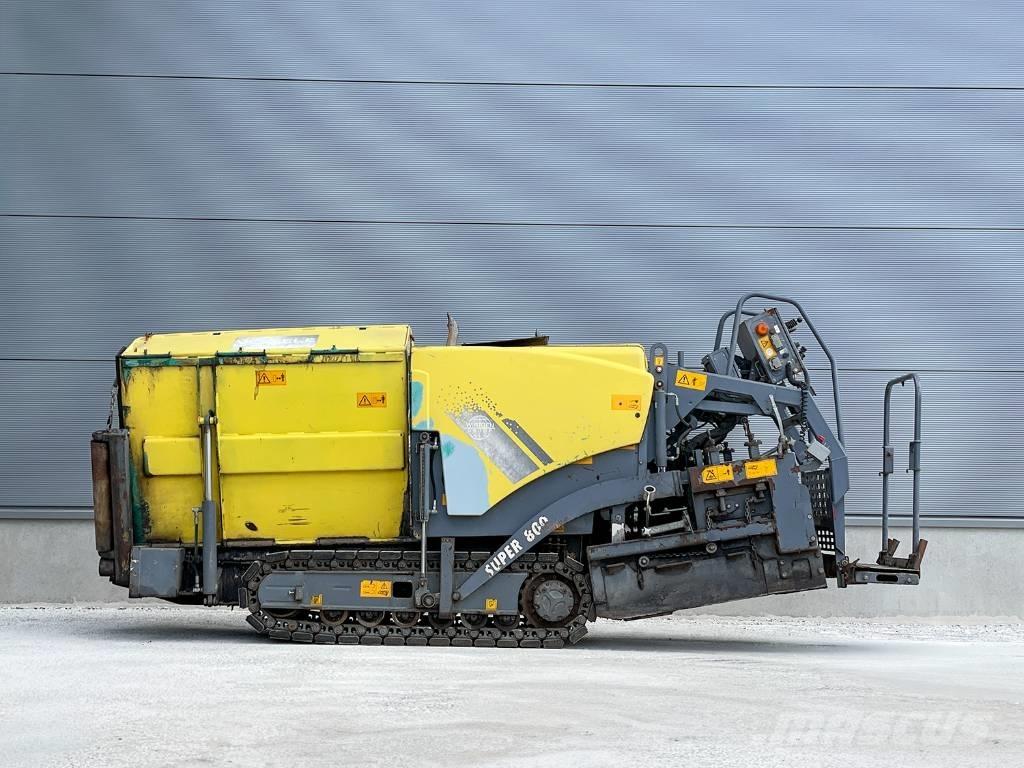 Vögele SUPER 800 Асфальтовкладачі
