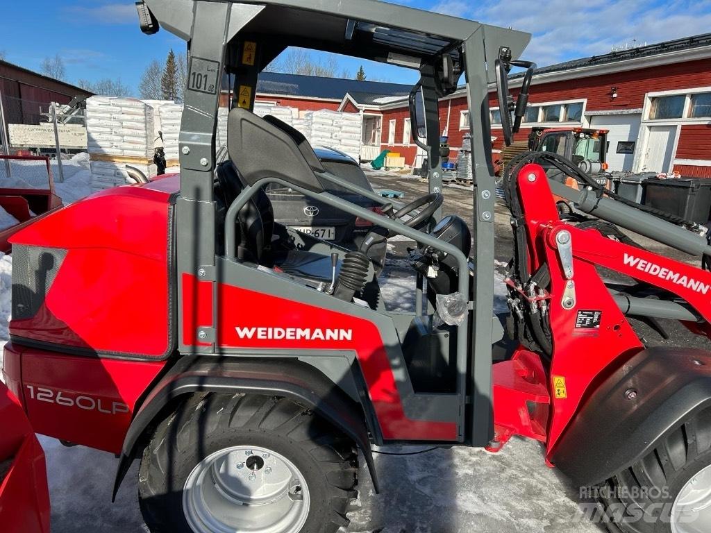 Weidemann 1260LP Багатофункціональне обладнання для вантажних і землекопальних робіт