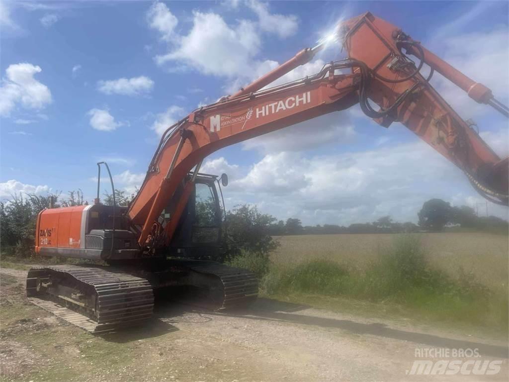 Hitachi ZX210 Гусеничні екскаватори
