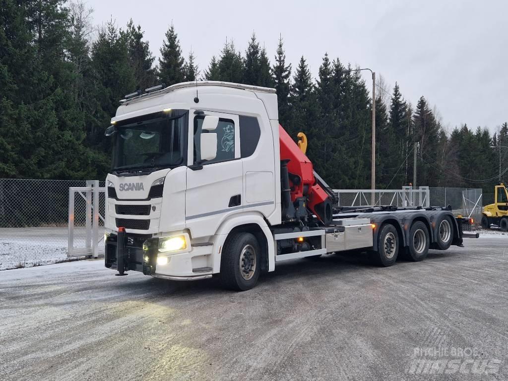 Scania R540 8x2 Автокрани