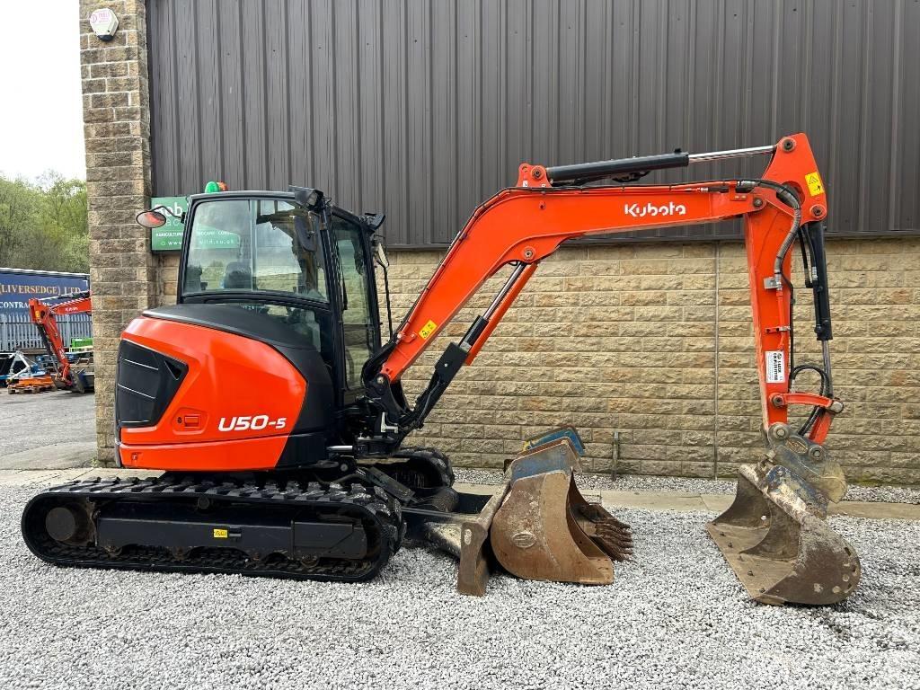 Kubota U50-5 Міні-екскаватори < 7т