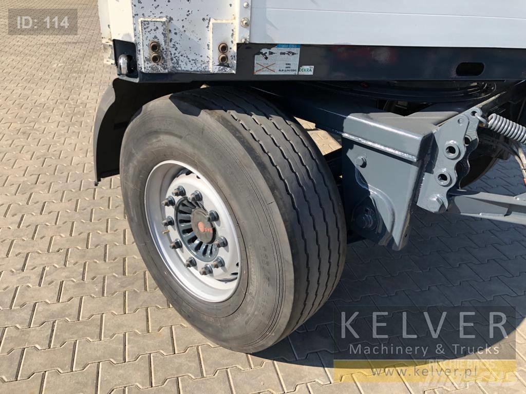 Fliegl ZPS 180 Причепи-платформи/бокове розвантаження