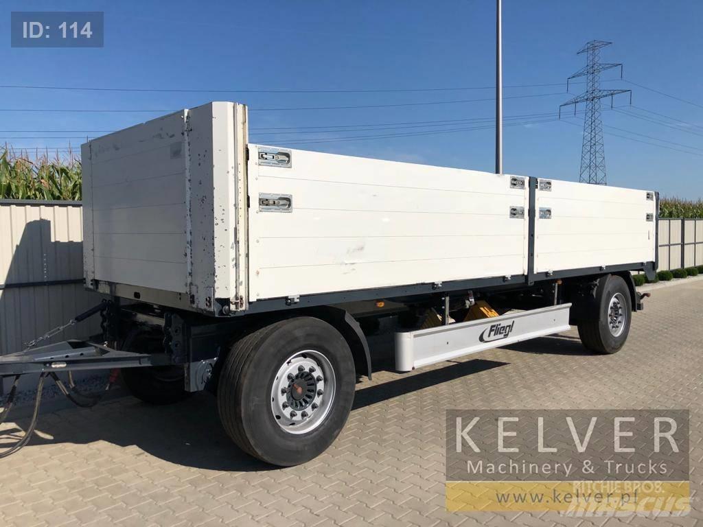 Fliegl ZPS 180 Причепи-платформи/бокове розвантаження