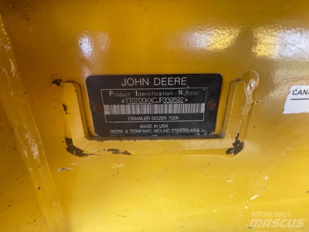 DEERE 700K LGP Гусеничні бульдозери