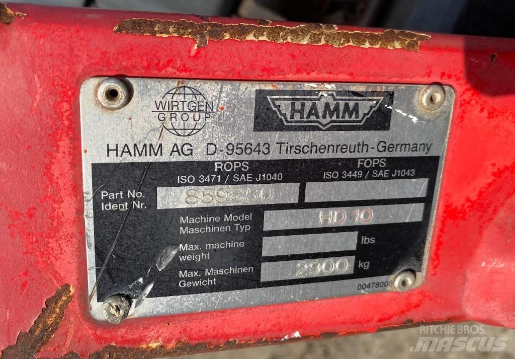 Hamm HD 10 Котки тротуарні