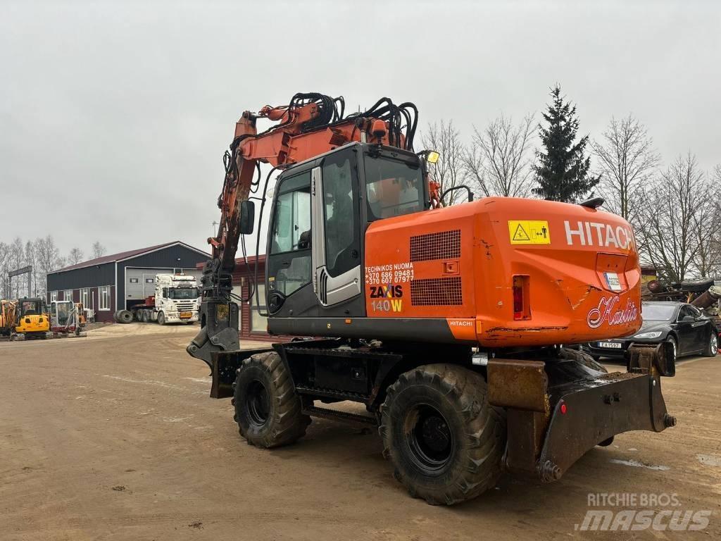 Hitachi ZX 140 W-3 Колісні екскаватори