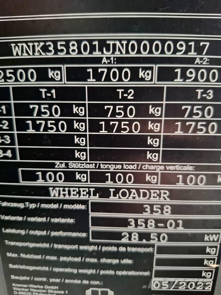 Kramer 5040 Малі навантажувачі