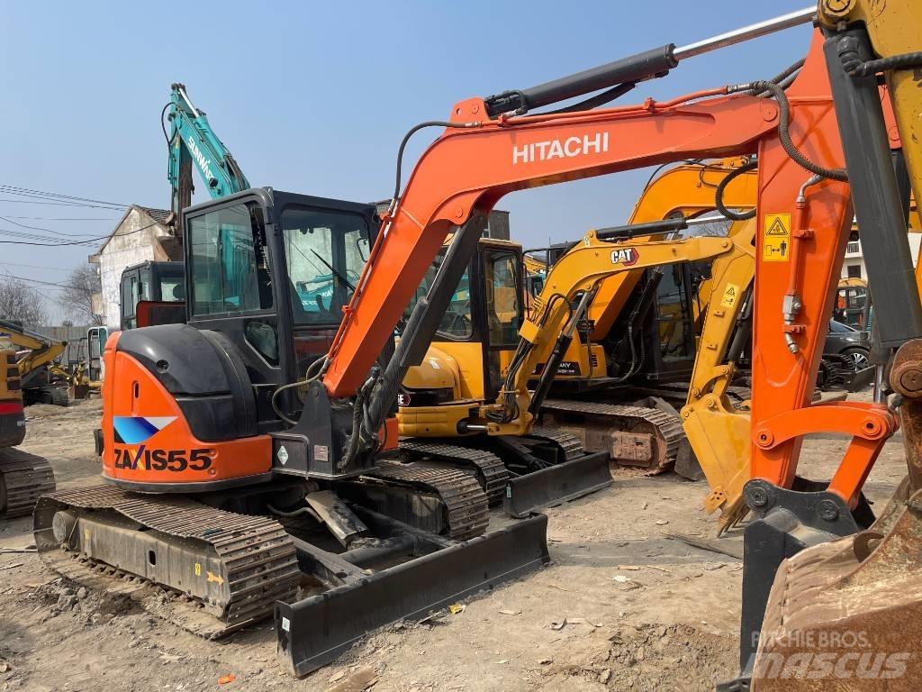 Hitachi ZX 55 Міні-екскаватори < 7т