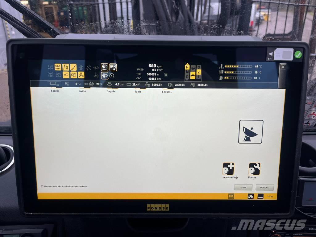 Ponsse Buffalo 8W Форвардери