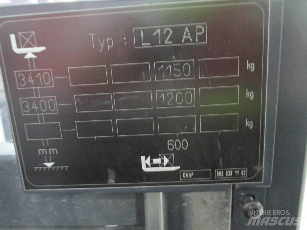 Linde L 12 AP Самохідні електроштабелери
