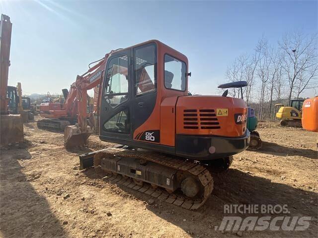Doosan DX80 Міні-екскаватори < 7т