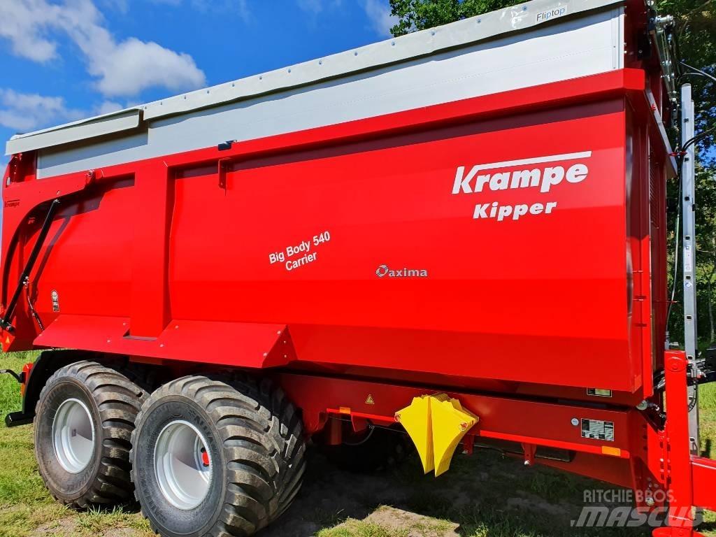 Krampe BB540 Carrier Причепи перевантажувачі зерна