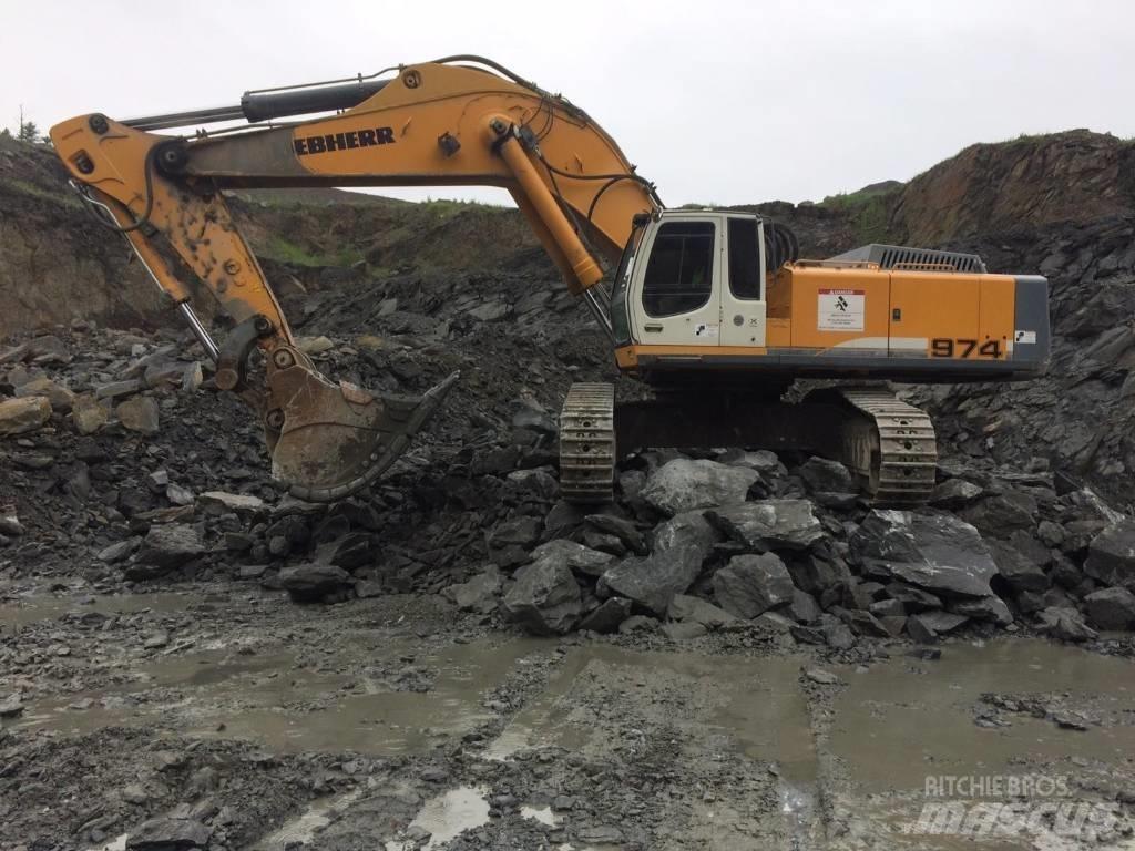 Liebherr R 974 C Гусеничні екскаватори