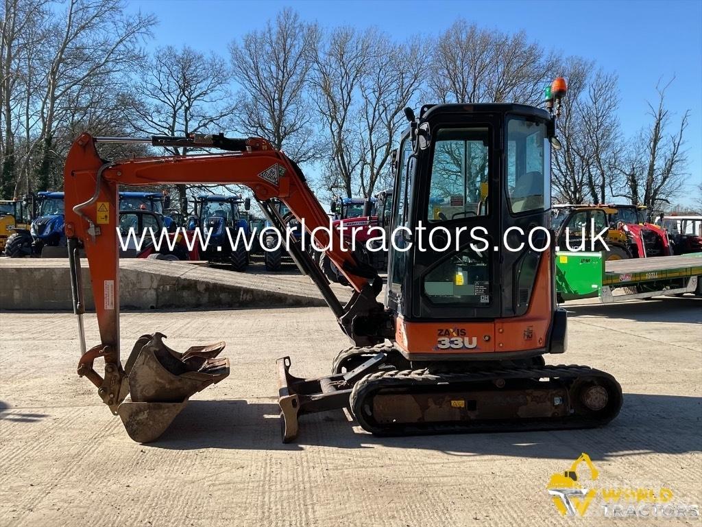 Hitachi ZX 33 U Міні-екскаватори < 7т