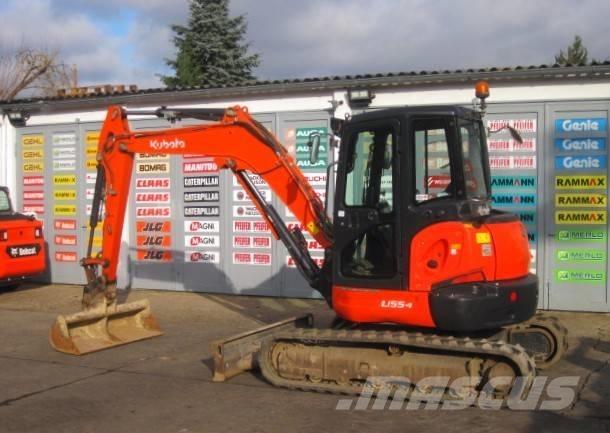 Kubota U55-4 Міні-екскаватори < 7т