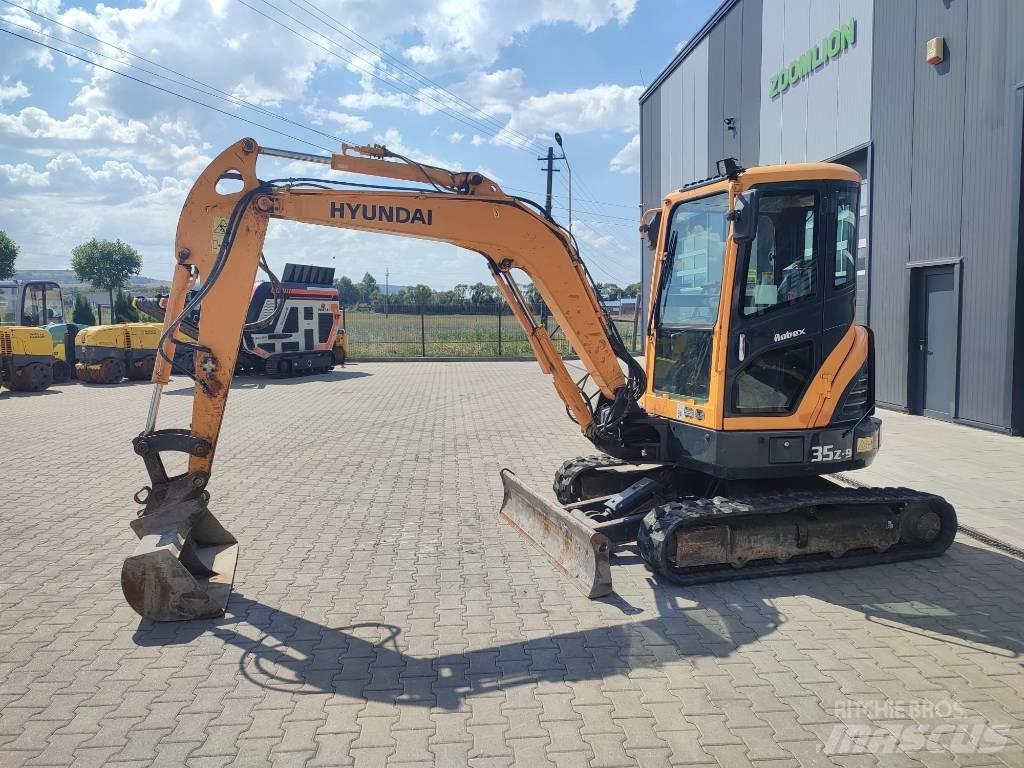 Hyundai 35Z-9 Міні-екскаватори < 7т