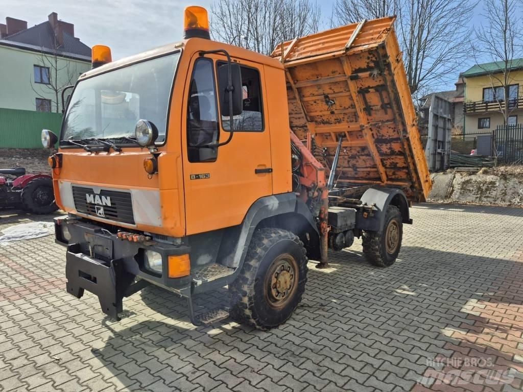 MAN 8 163 Wywrotka Самоскиди