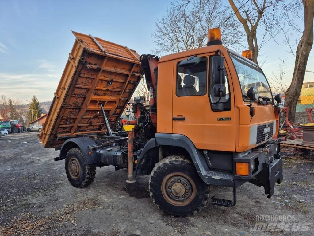 MAN 8 163 Wywrotka Самоскиди
