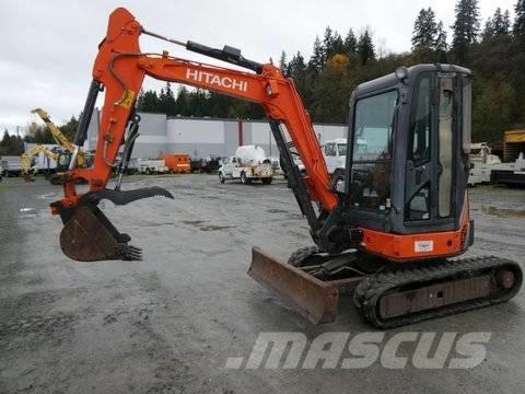 Hitachi ZX 35 U-3 Міні-екскаватори < 7т