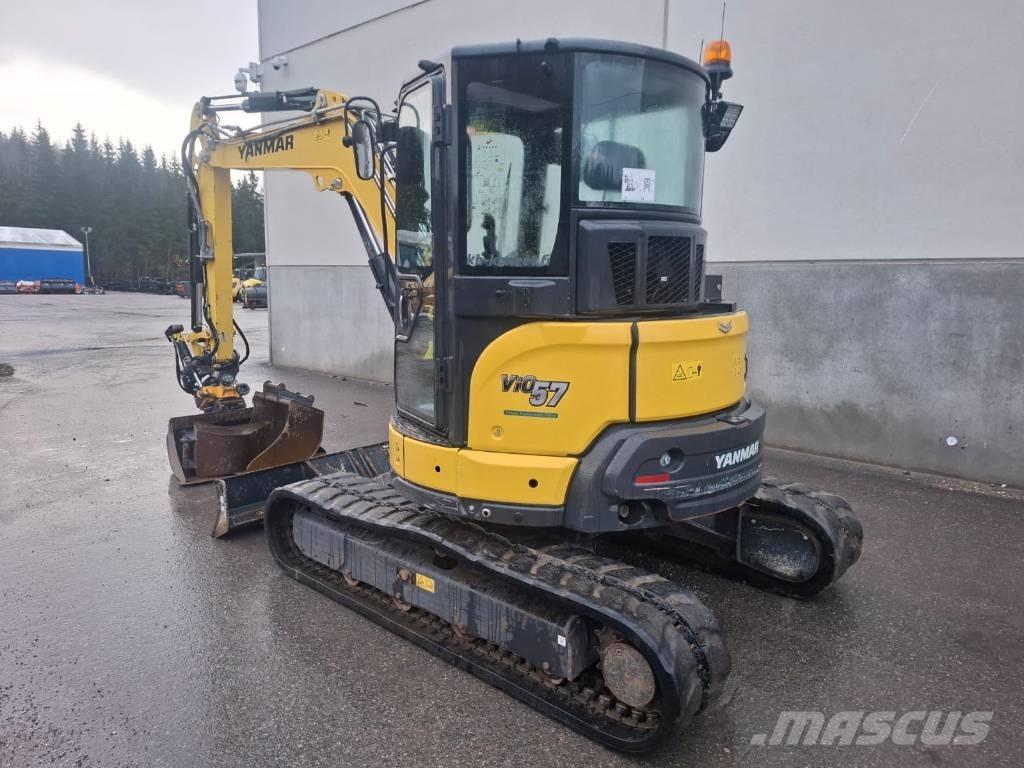 Yanmar Vio 57-6B Міні-екскаватори < 7т