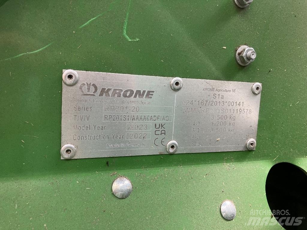 Krone Varipack v190 Рулонні прес-підбирачі