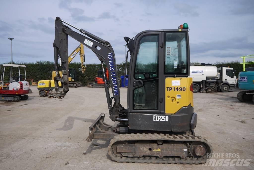 Volvo ECR 25 D Міні-екскаватори < 7т
