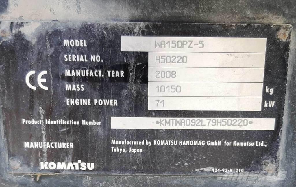 Komatsu WA 150-5 Фронтальні навантажувачі