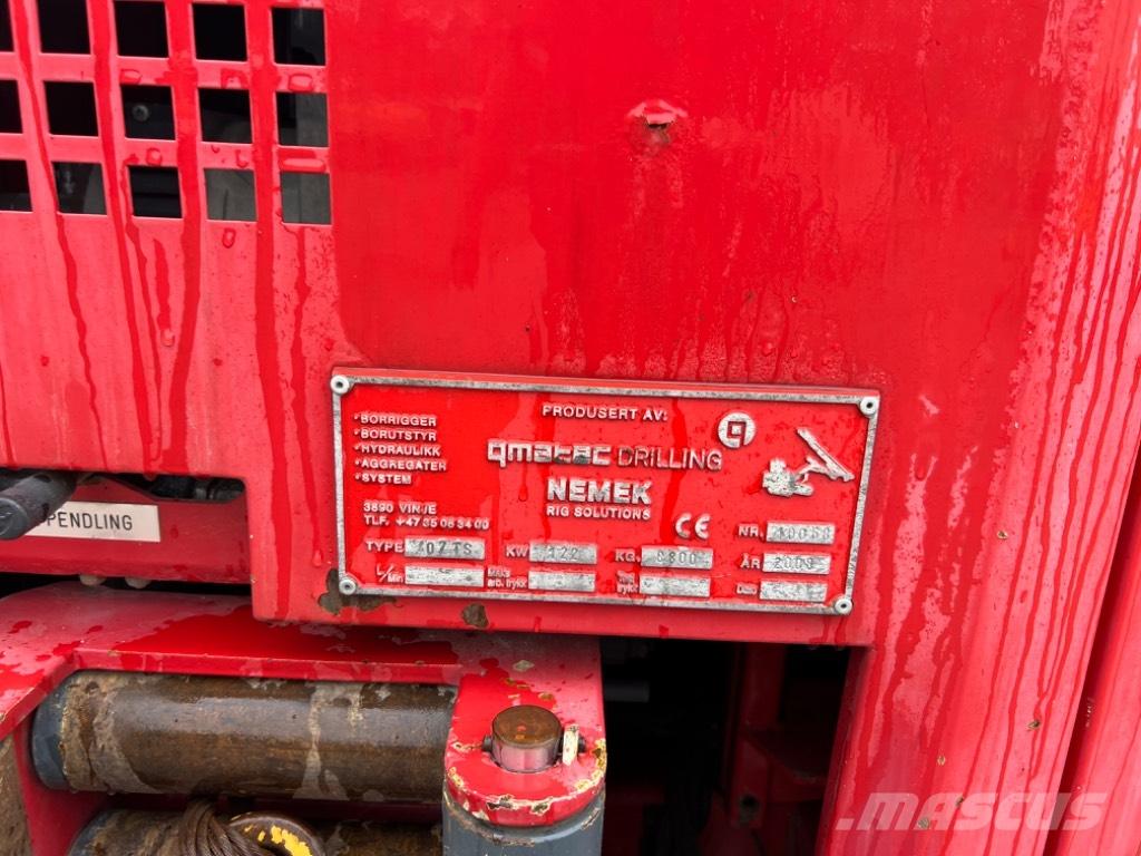 Nemek 407 TS Установки для буріння свердловин