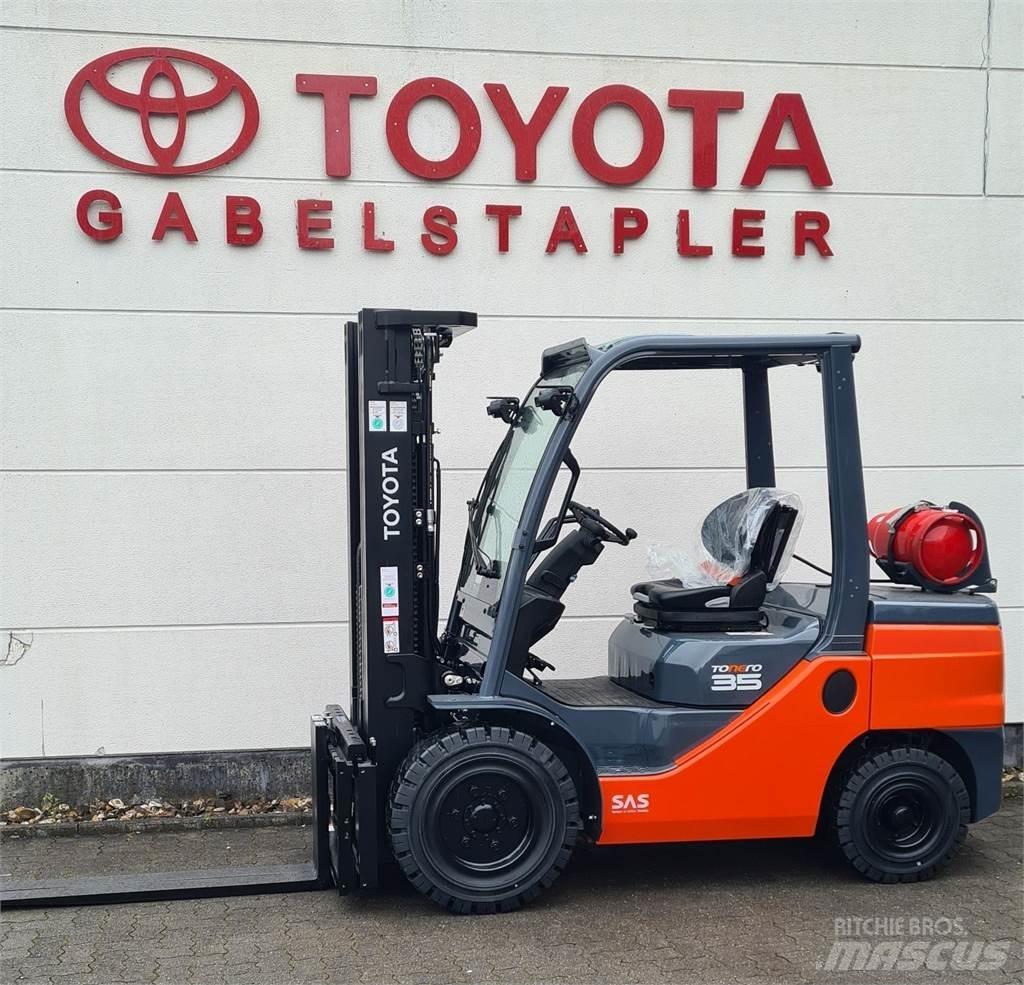 Toyota 02-8FGJF35 Газові навантажувачі