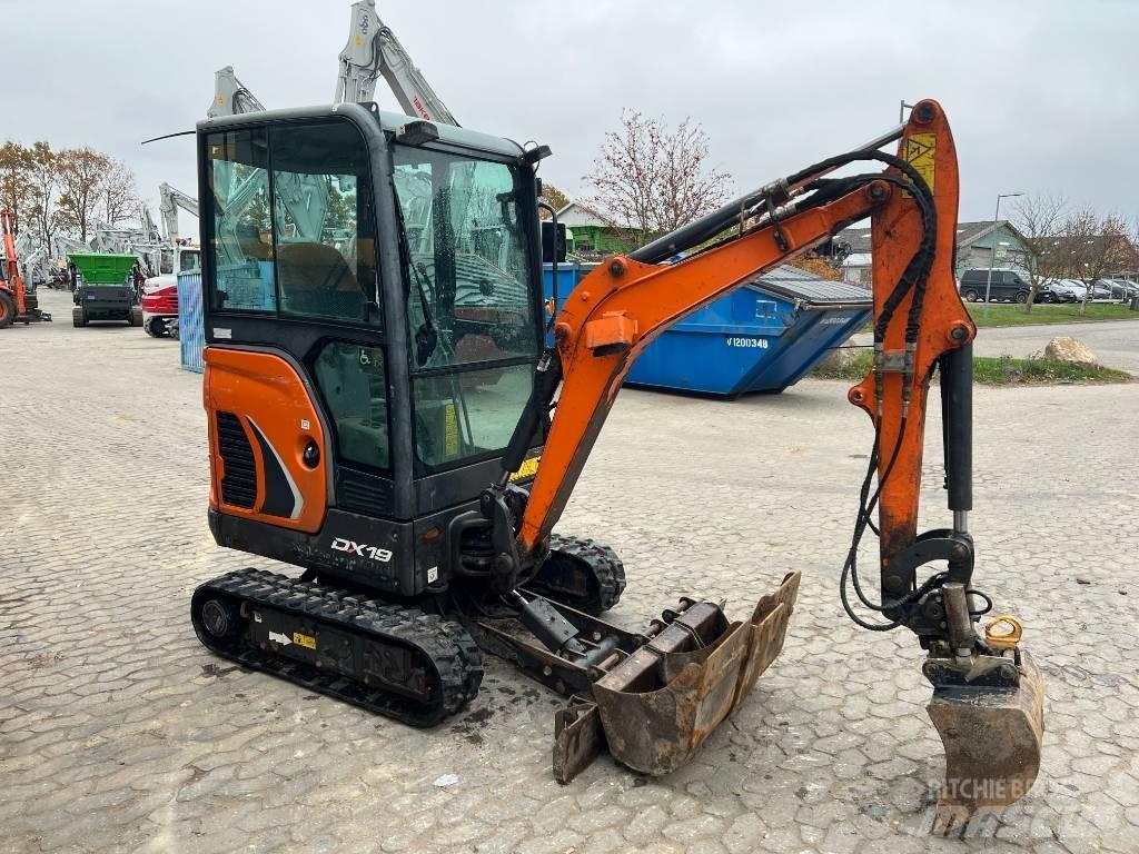 Doosan DX 19 Міні-екскаватори < 7т