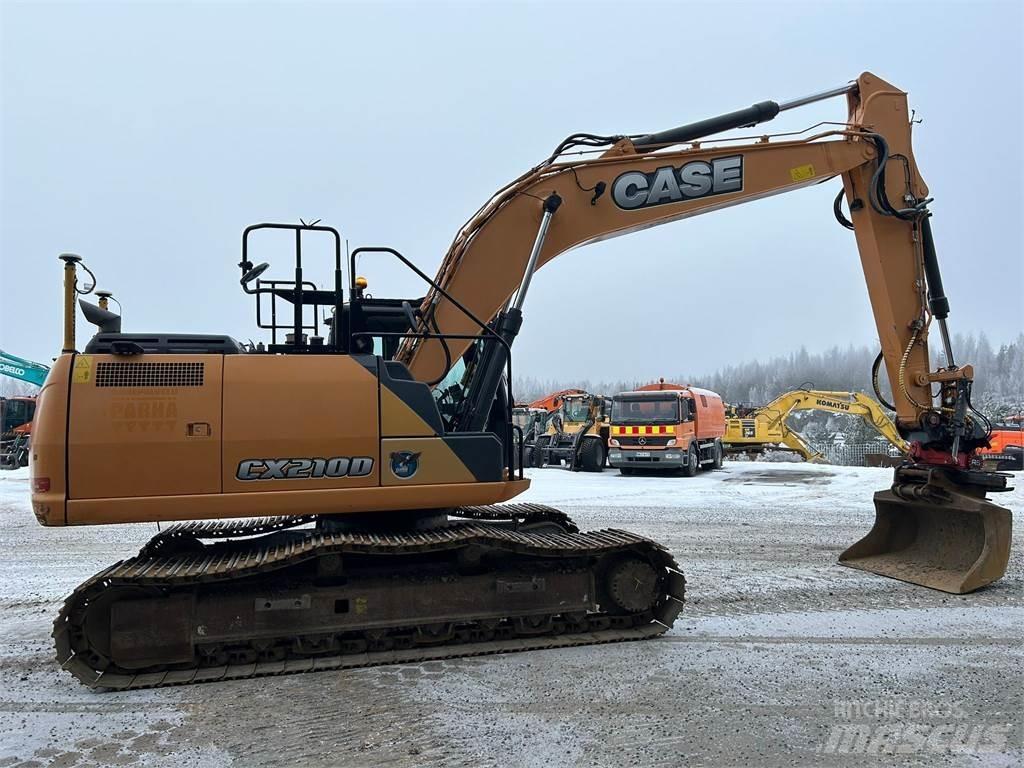 CASE CX210D Гусеничні екскаватори