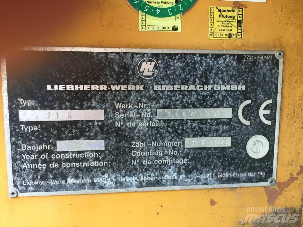 Liebherr 71 K Баштові крани