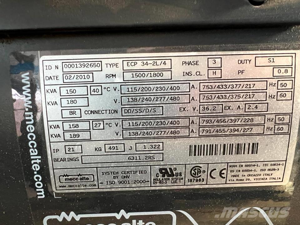  Mecc alte 85-300 KVA Інші генератори