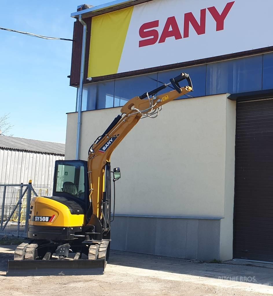 Sany SY50U Міні-екскаватори < 7т