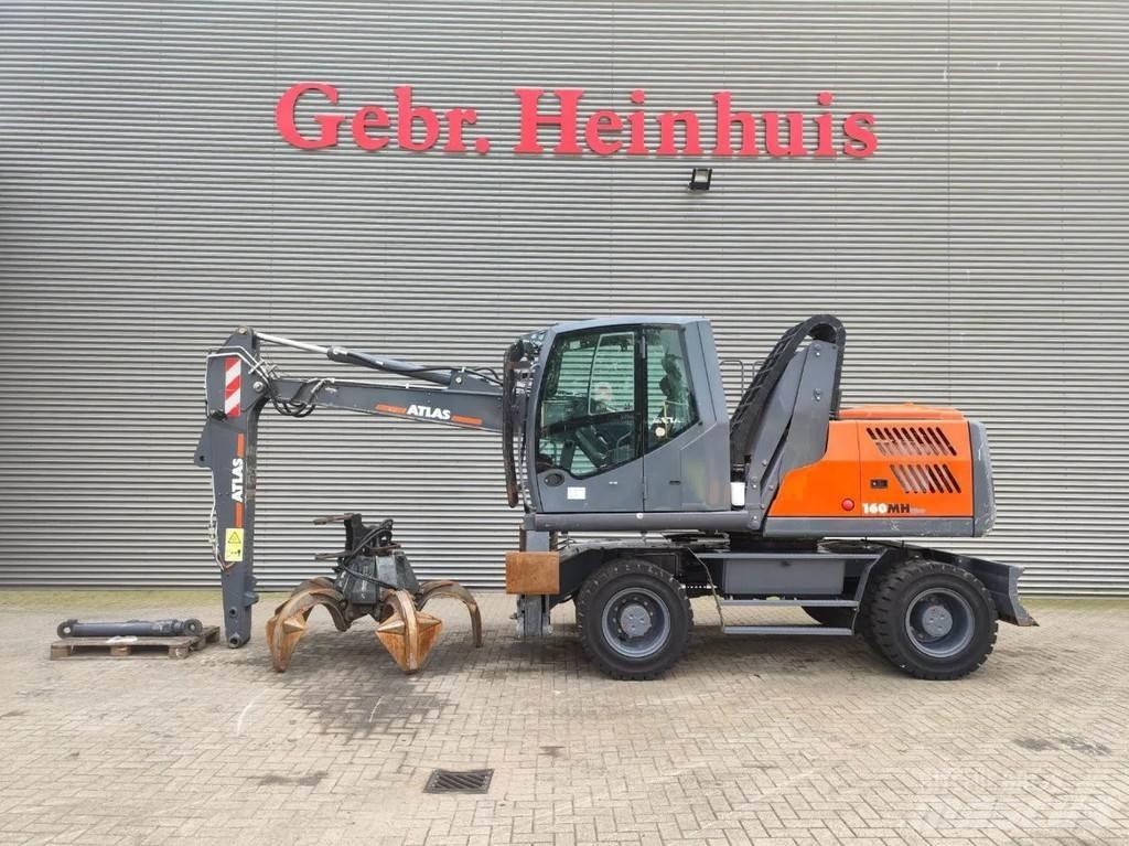Atlas 160 MH Blue Перевантажувачі металобрухту/промислові навантажувачі