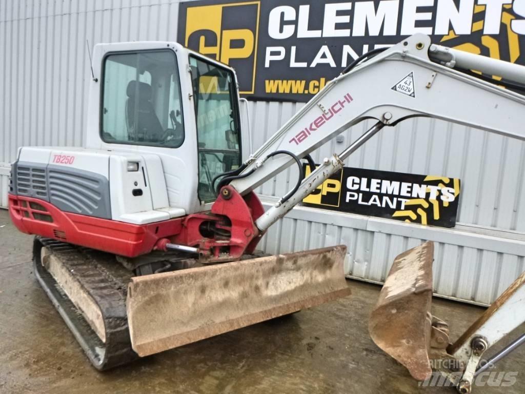 Takeuchi TB250 Міні-екскаватори < 7т