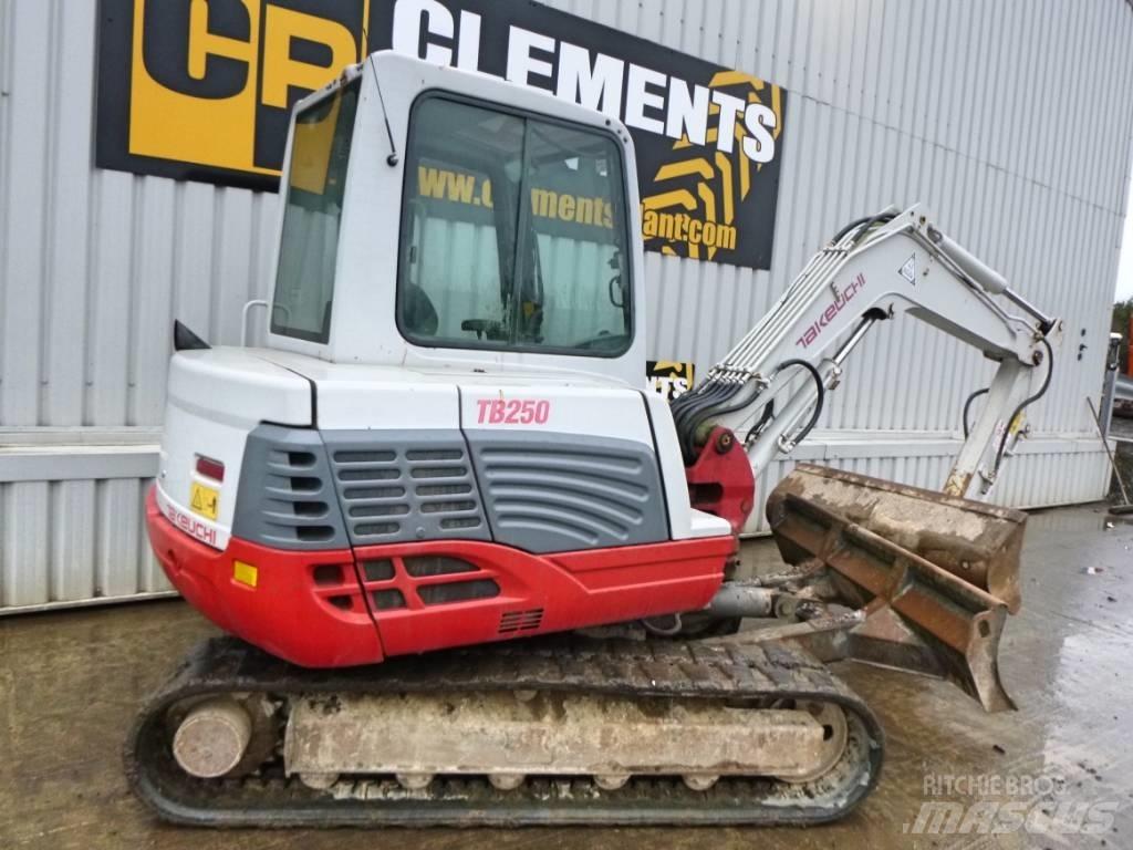 Takeuchi TB250 Міні-екскаватори < 7т