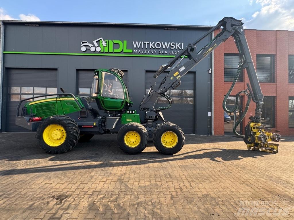 John Deere 1170G Харвестери