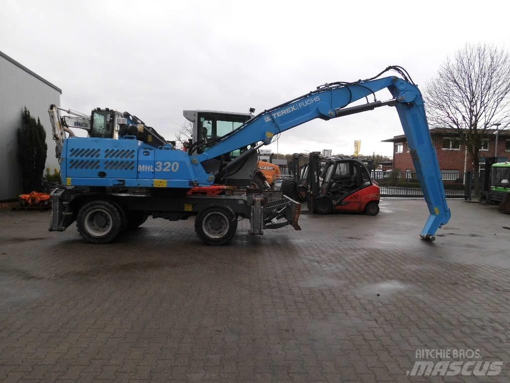 Fuchs MHL 320 Перевантажувачі металобрухту/промислові навантажувачі