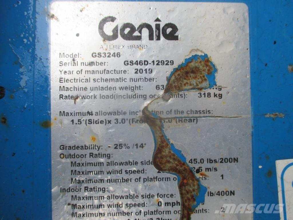 Genie GS 3246 Підйомники-ножиці