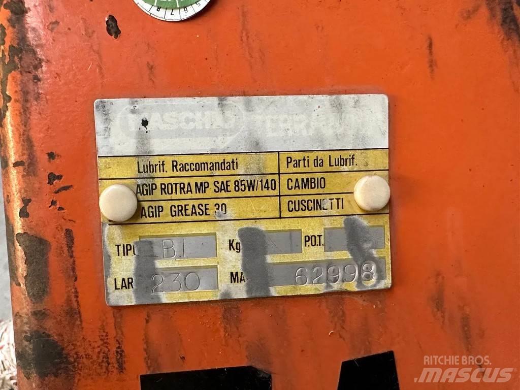 Maschio 230 Інші землеоброблювальні машини і додаткове обладнання