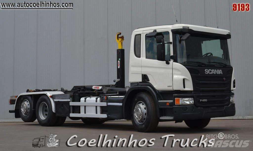 Scania P 450  // 2017 Вантажівки з гаковим підйомом
