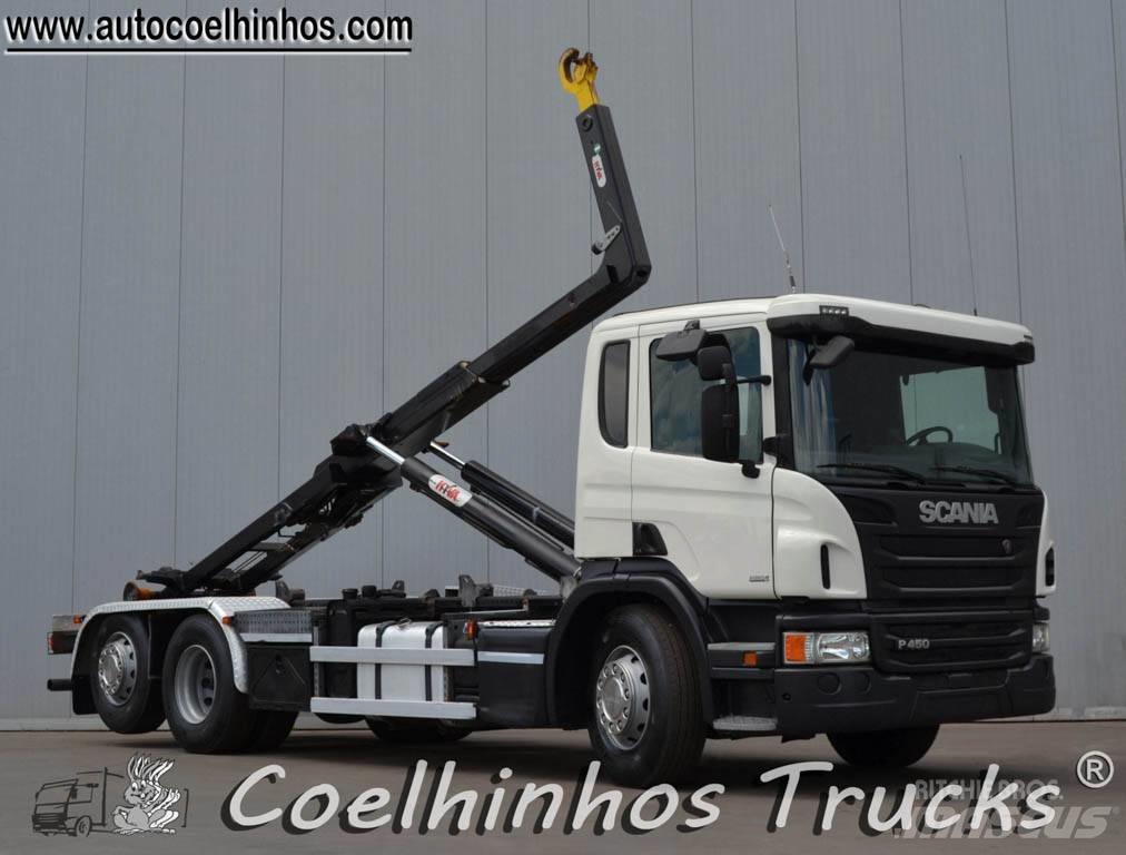 Scania P 450  // 2017 Вантажівки з гаковим підйомом