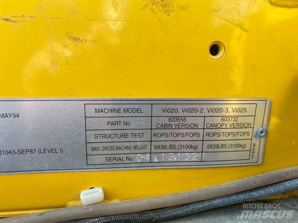 Yanmar Vio 25 Міні-екскаватори < 7т
