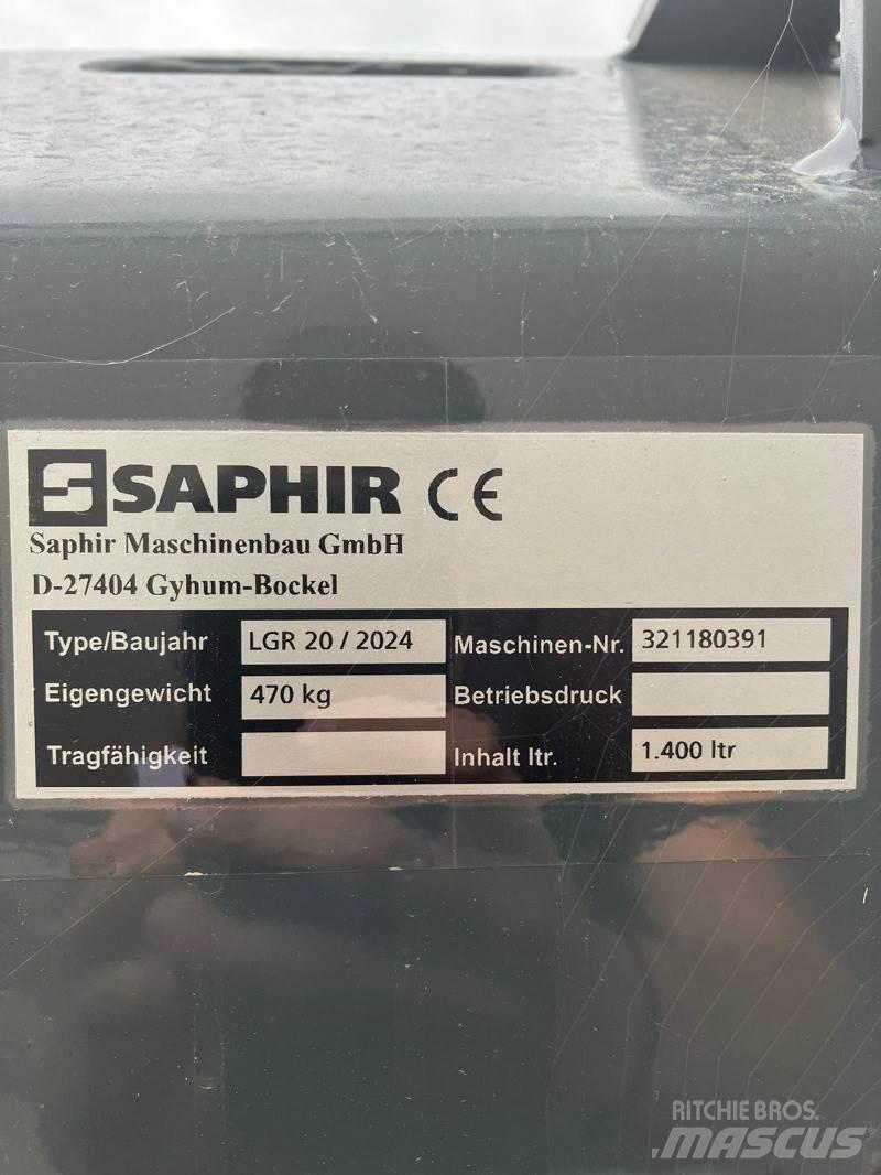 Saphir LGR 20 Інше додаткове обладнання для тракторів