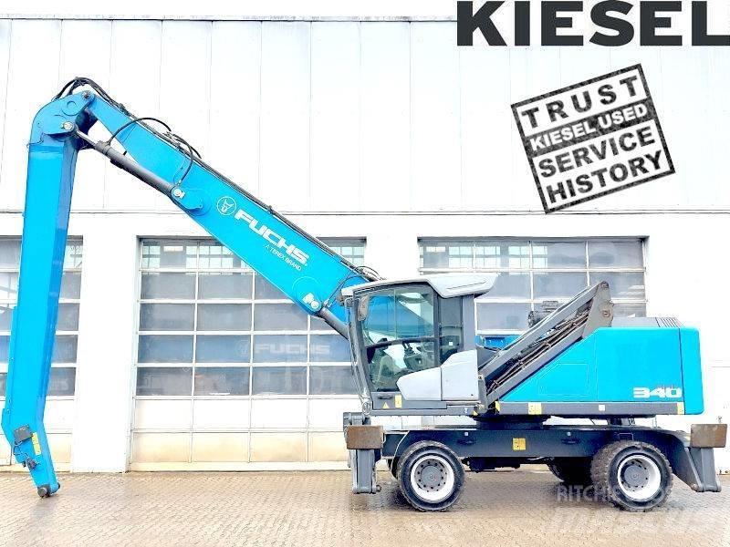 Fuchs MHL 340 F Перевантажувачі металобрухту/промислові навантажувачі