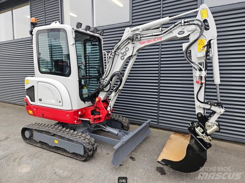 Takeuchi TB 225 Міні-екскаватори < 7т