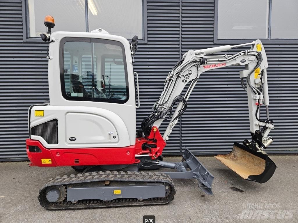 Takeuchi TB 225 Міні-екскаватори < 7т