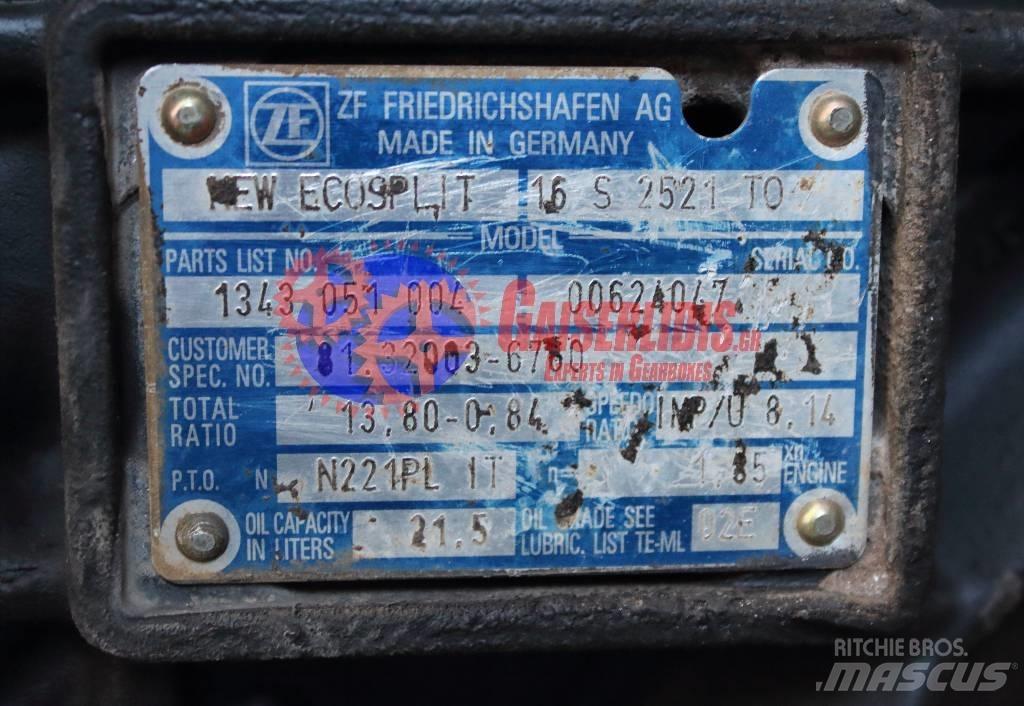 ZF 16S 2521 TO Коробки передач